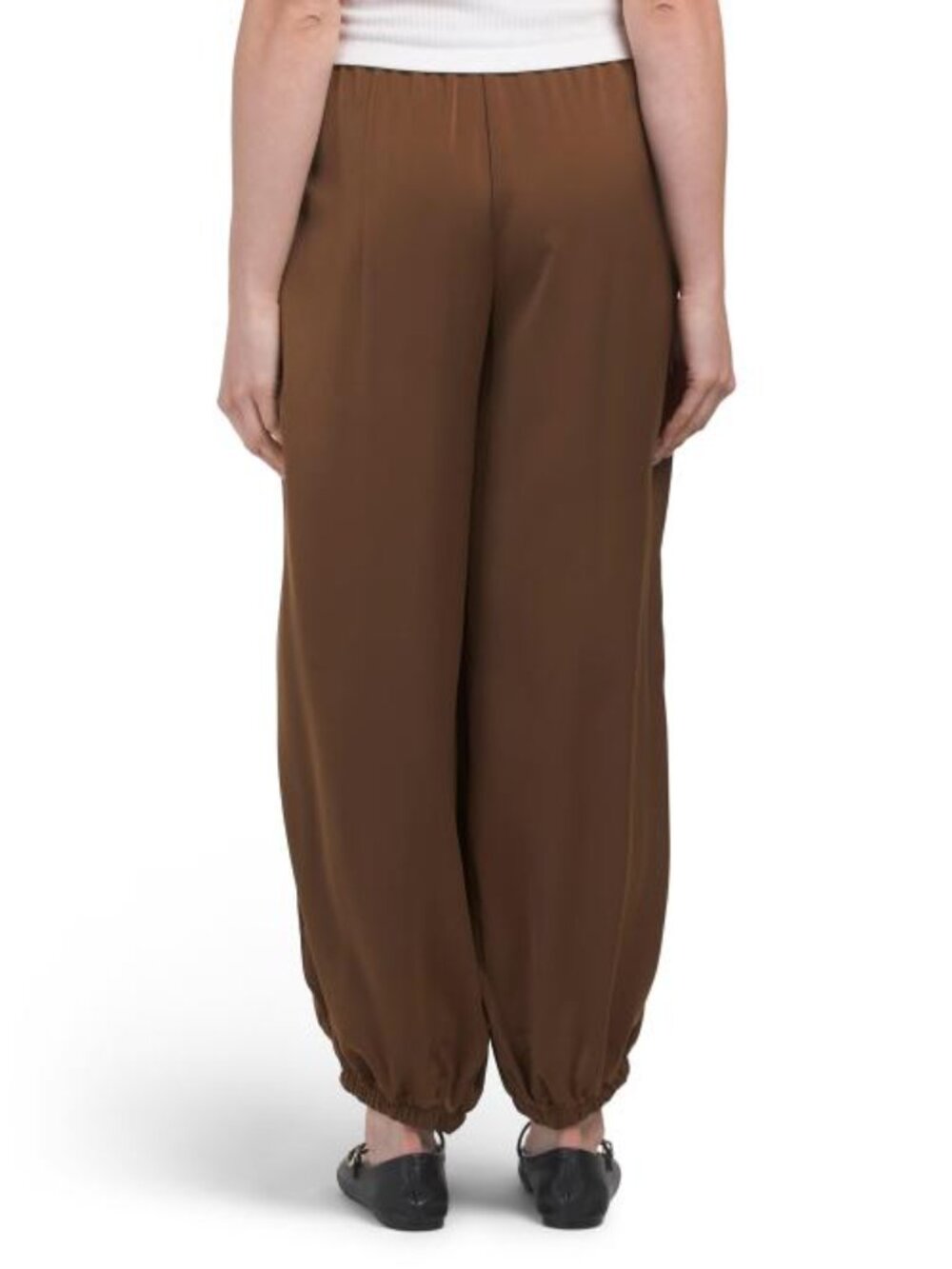 LOVE TREE Balloon Pants With Drawstring - Picture 2 of 3